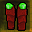 Blackfire Shadow Greaves (Shivering Shrouded Soul Set) Icon.png
