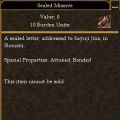 Sealed Missive (Tanada House of Earth).jpg